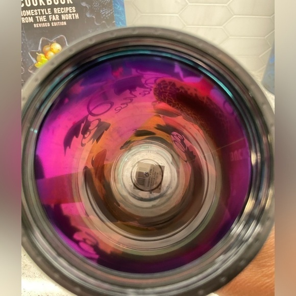 Starbucks 2024 Alien Spaceship & Pumpkin Glow in the Dark Topper Tumbler. NWT! - Picture 8 of 10